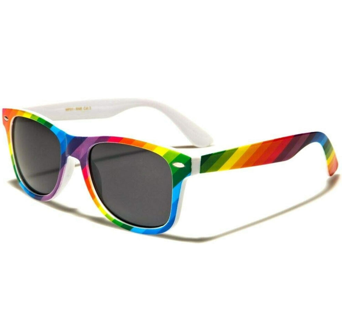 White Rainbow Sunglasses