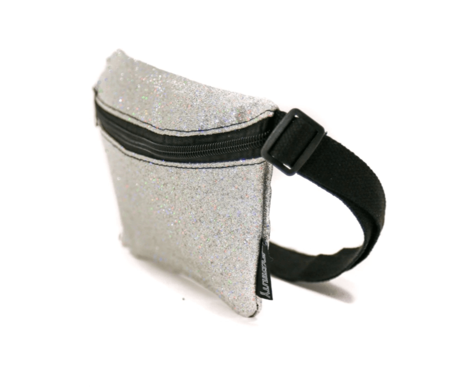 Glitter top fanny pack