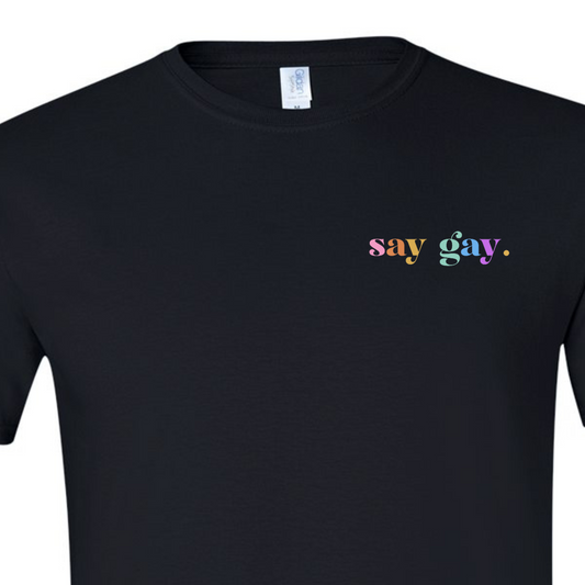 Say Gay T-Shirt