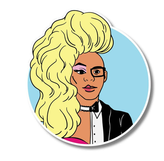 Rupaul Drag Race Fan Art Pride Sticker