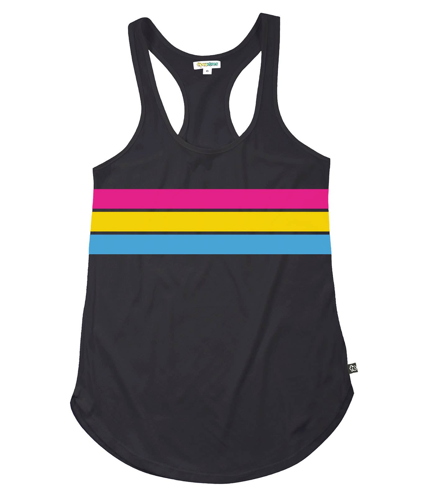 Pan Pride Flag Tank Top Femme Cut