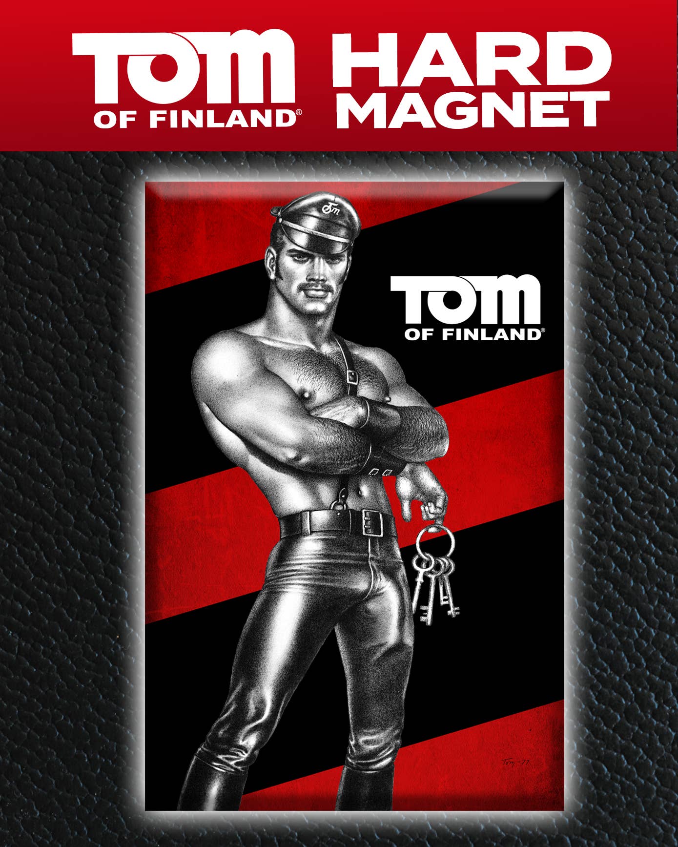 Tom of Finland Leatherman ("Keys") Magnet