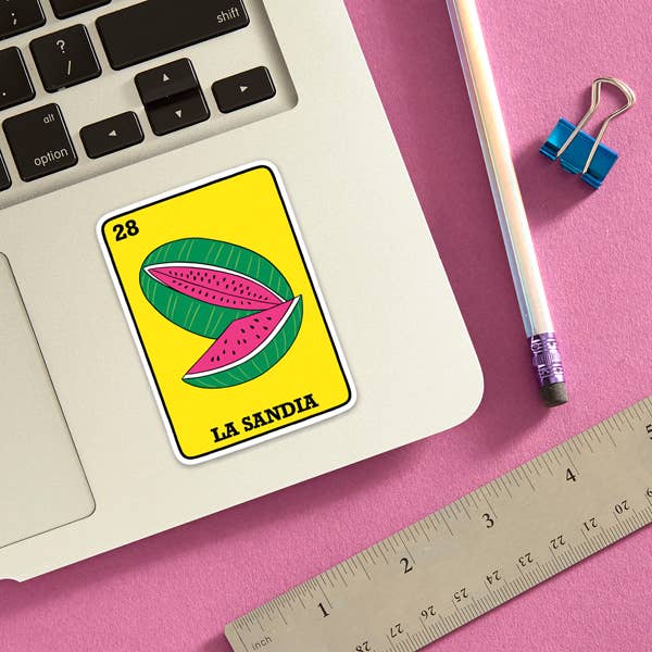 La Sandia Die Cut Sticker