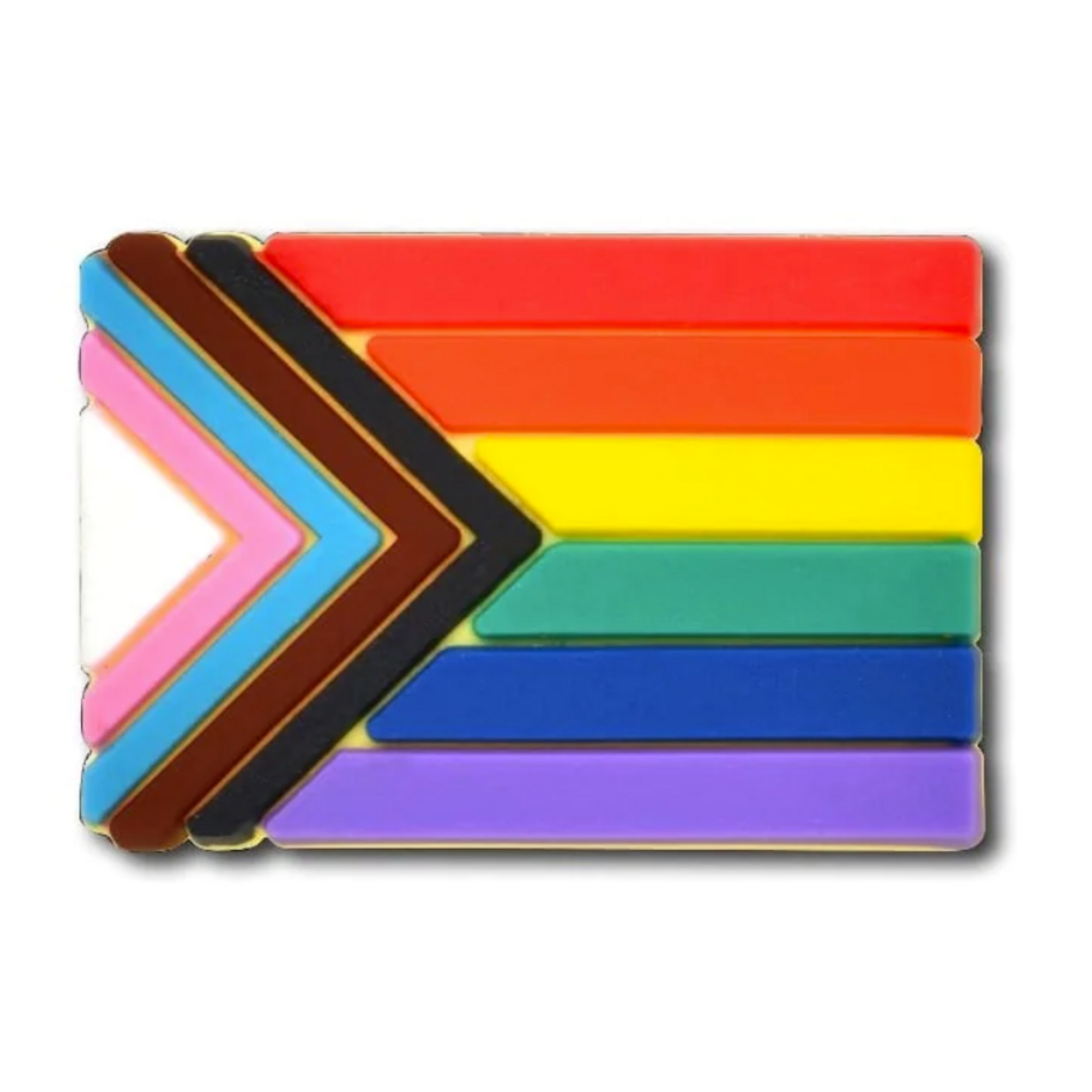 Progress Pride Flag Enamel Pin