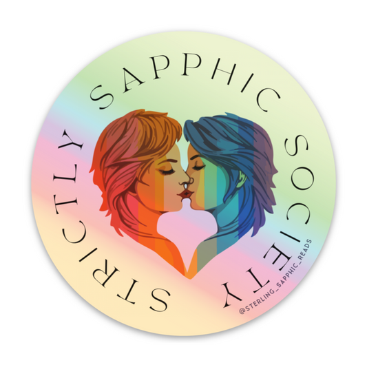 Strictly Sapphic Society Sticker