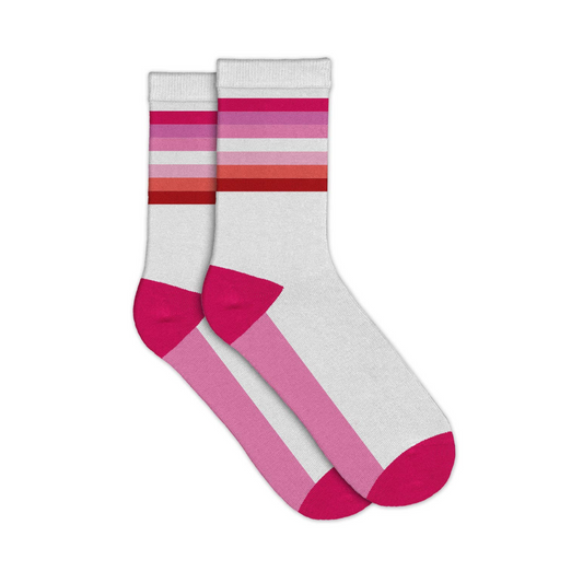 Lesbian Flag - Pride Socks