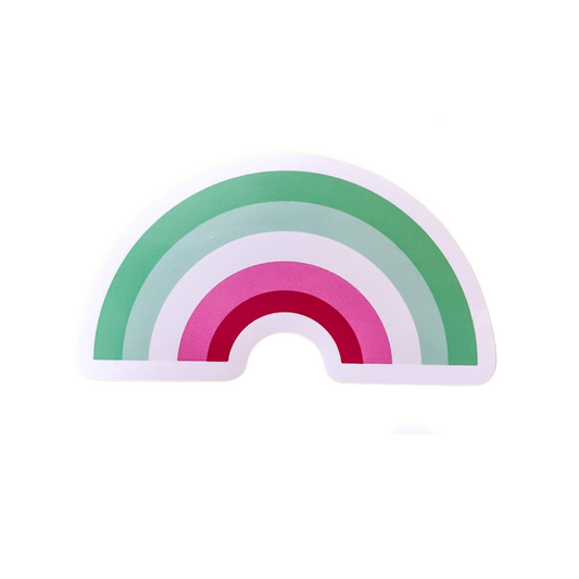 Abrosexual Rainbow Sticker