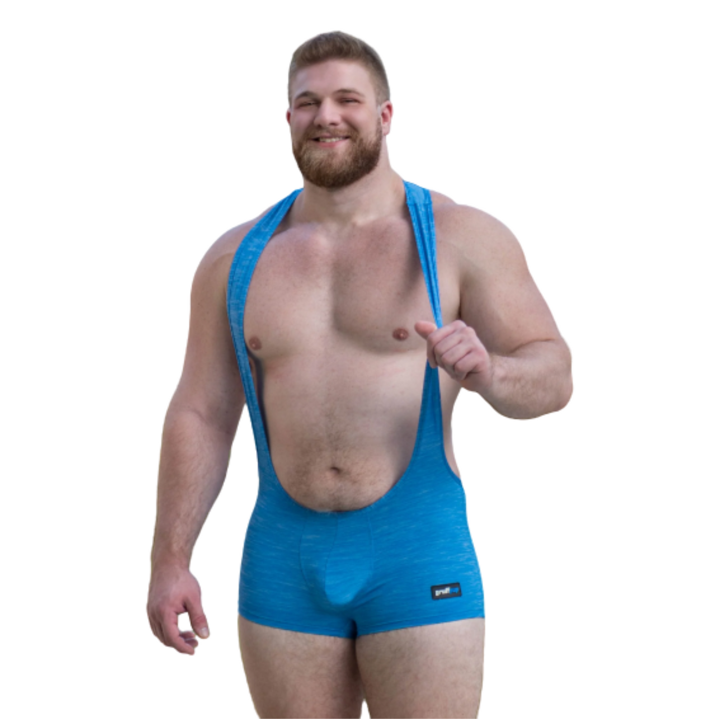 Raw Contact Singlet - Blue