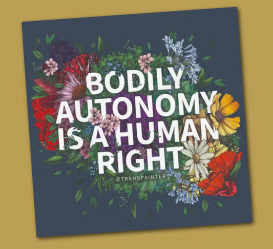 Bodily Autonomy Is A human Right Human Rights Sticker