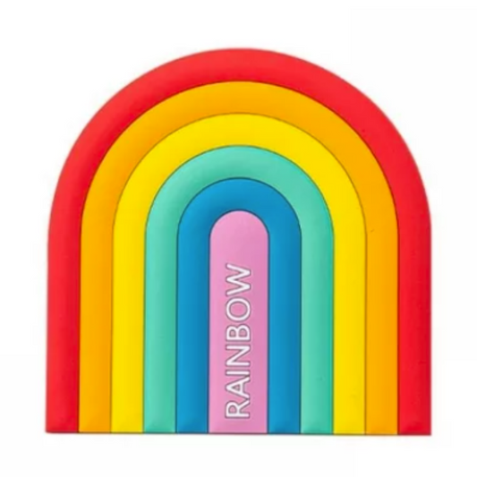 Rainbow Silicone Coaster