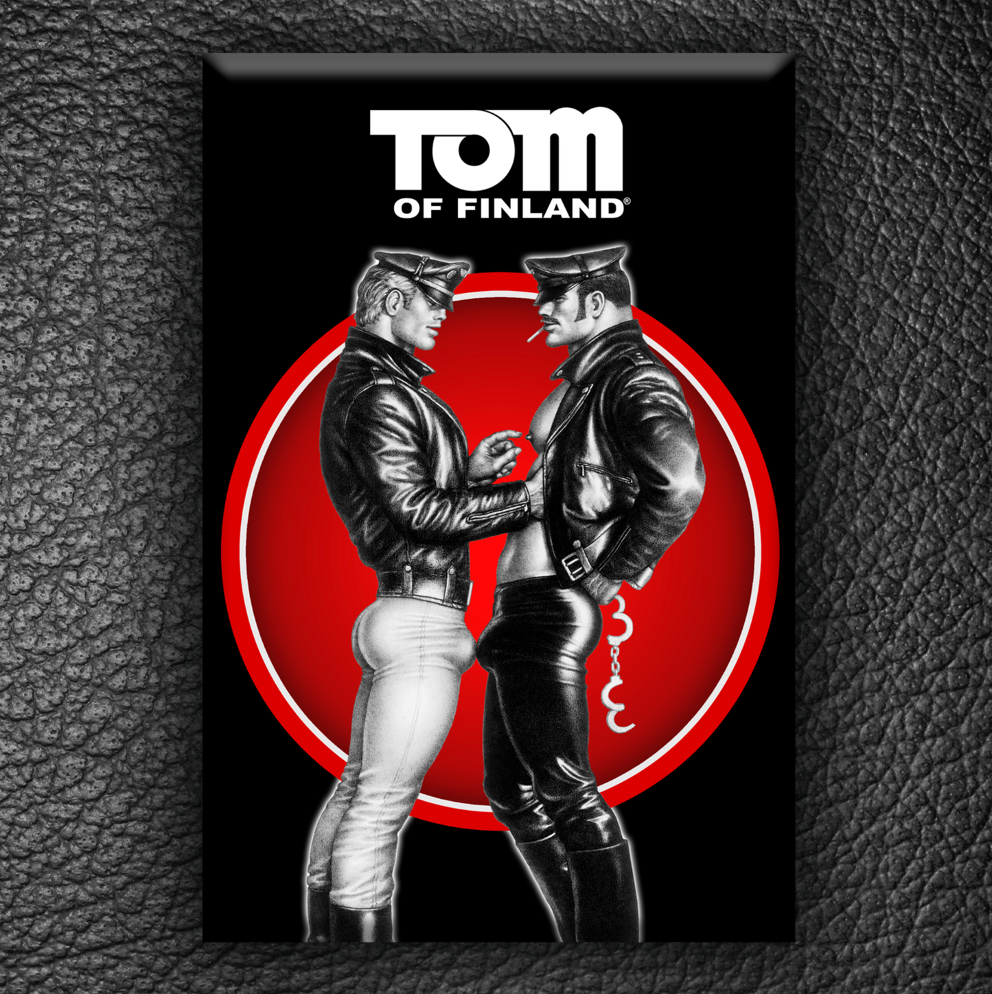 Tom of Finland Titty Touch (hard) Magnet