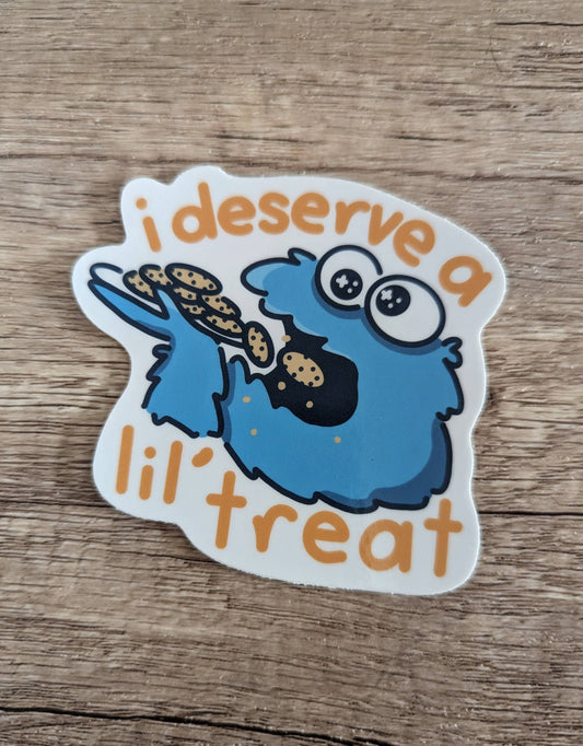 A Little Treat  Vinyl Sticker