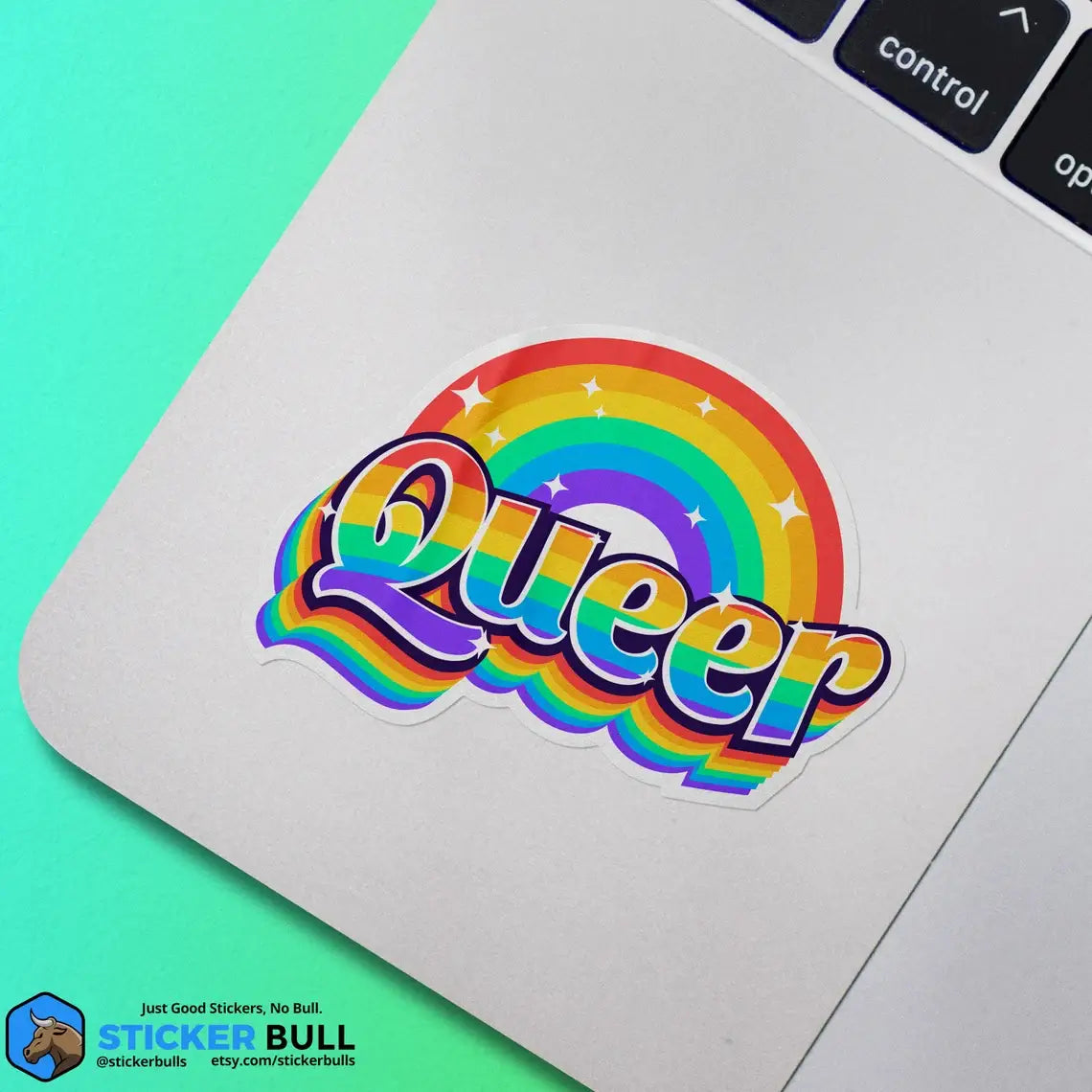 Queer Rainbow LGBTQIA+ Support Pride Sticker