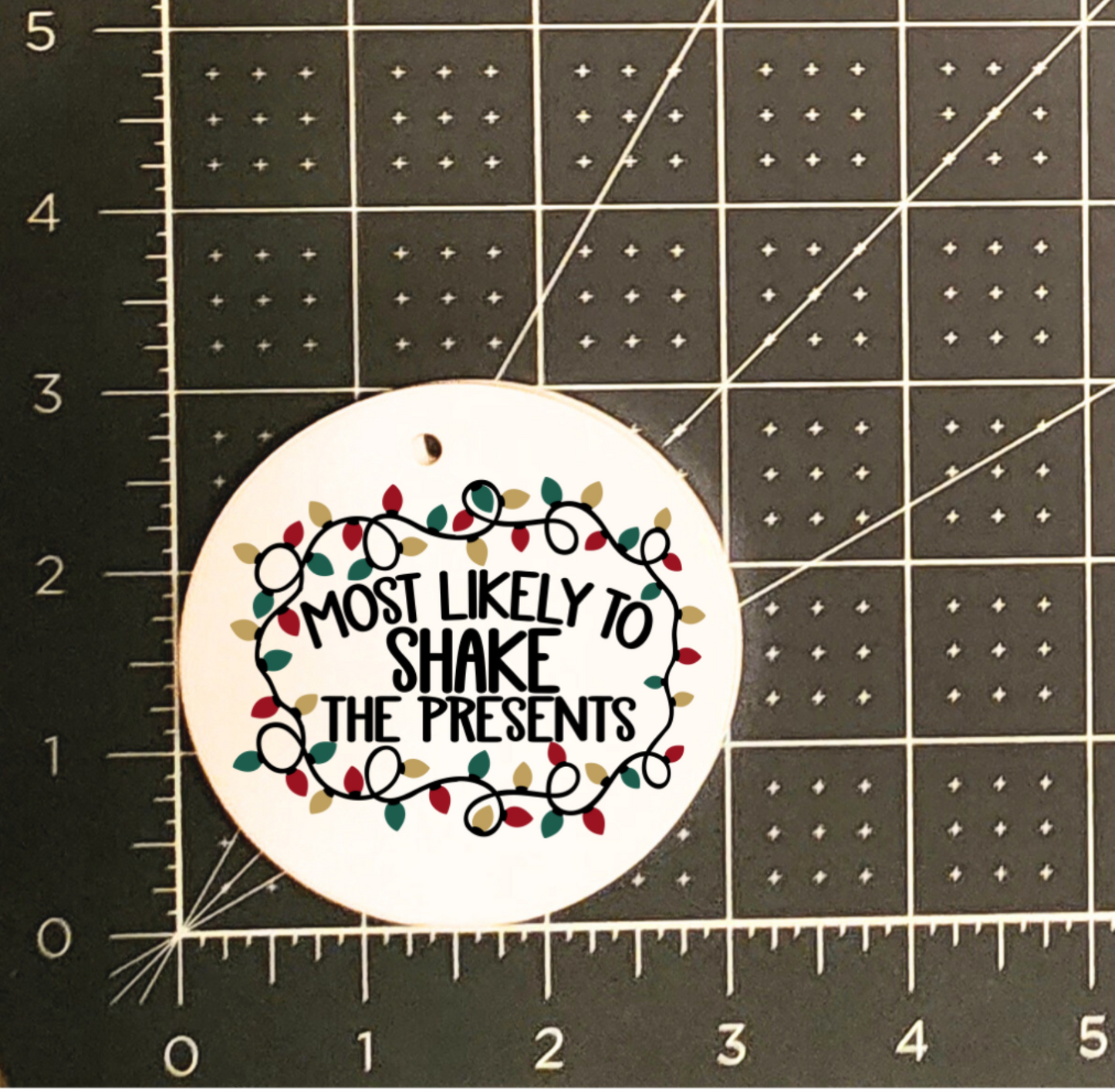 Shake Presents Christmas ornament