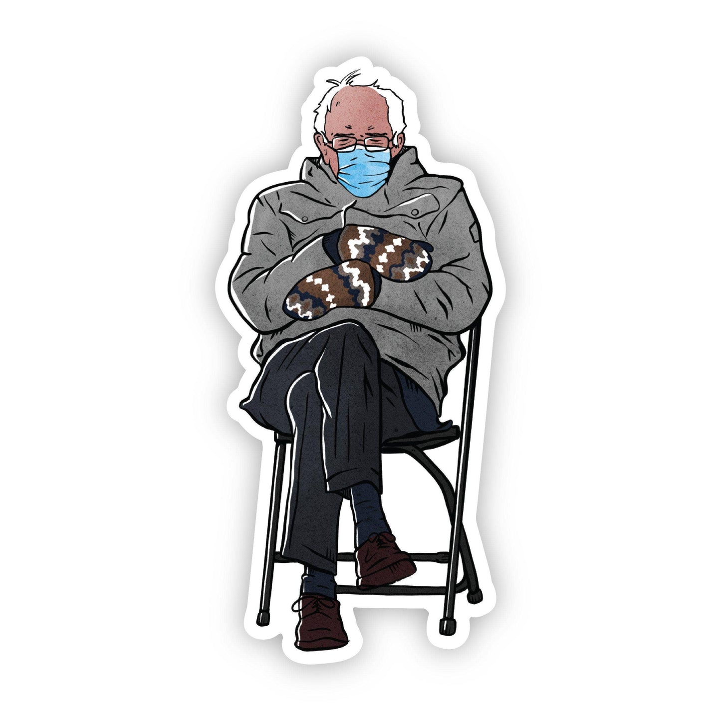 Bernie Sanders Chair Sticker