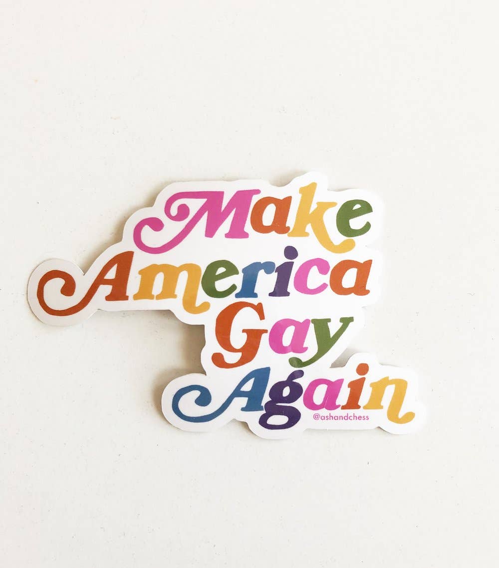 Sticker - Make America Gay Again