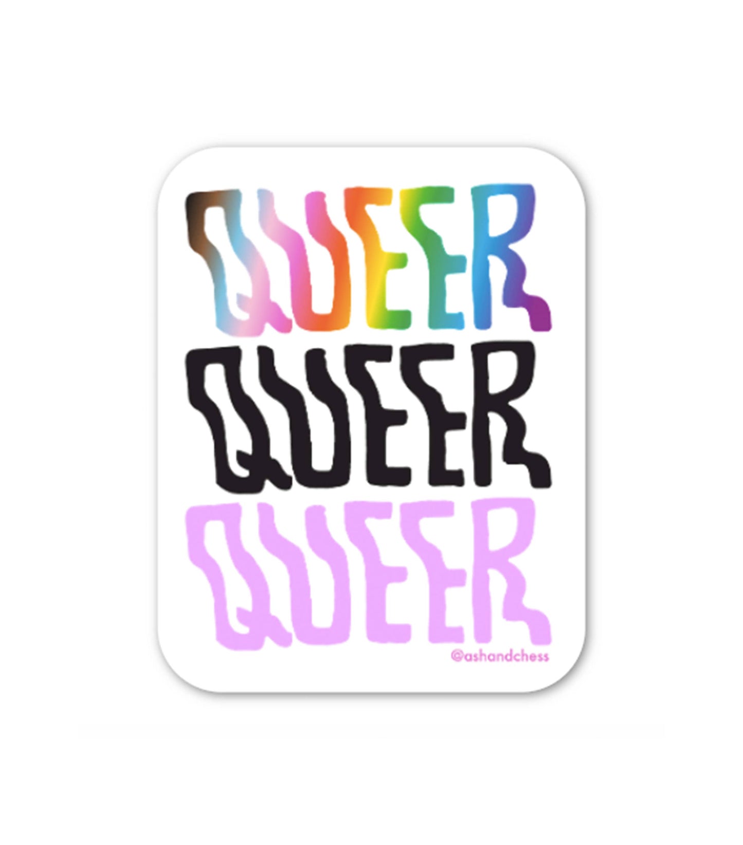 Sticker - Queer