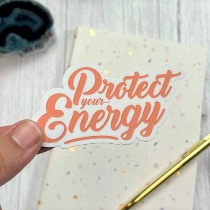 Protect Your Energy Sticker, 3-inch