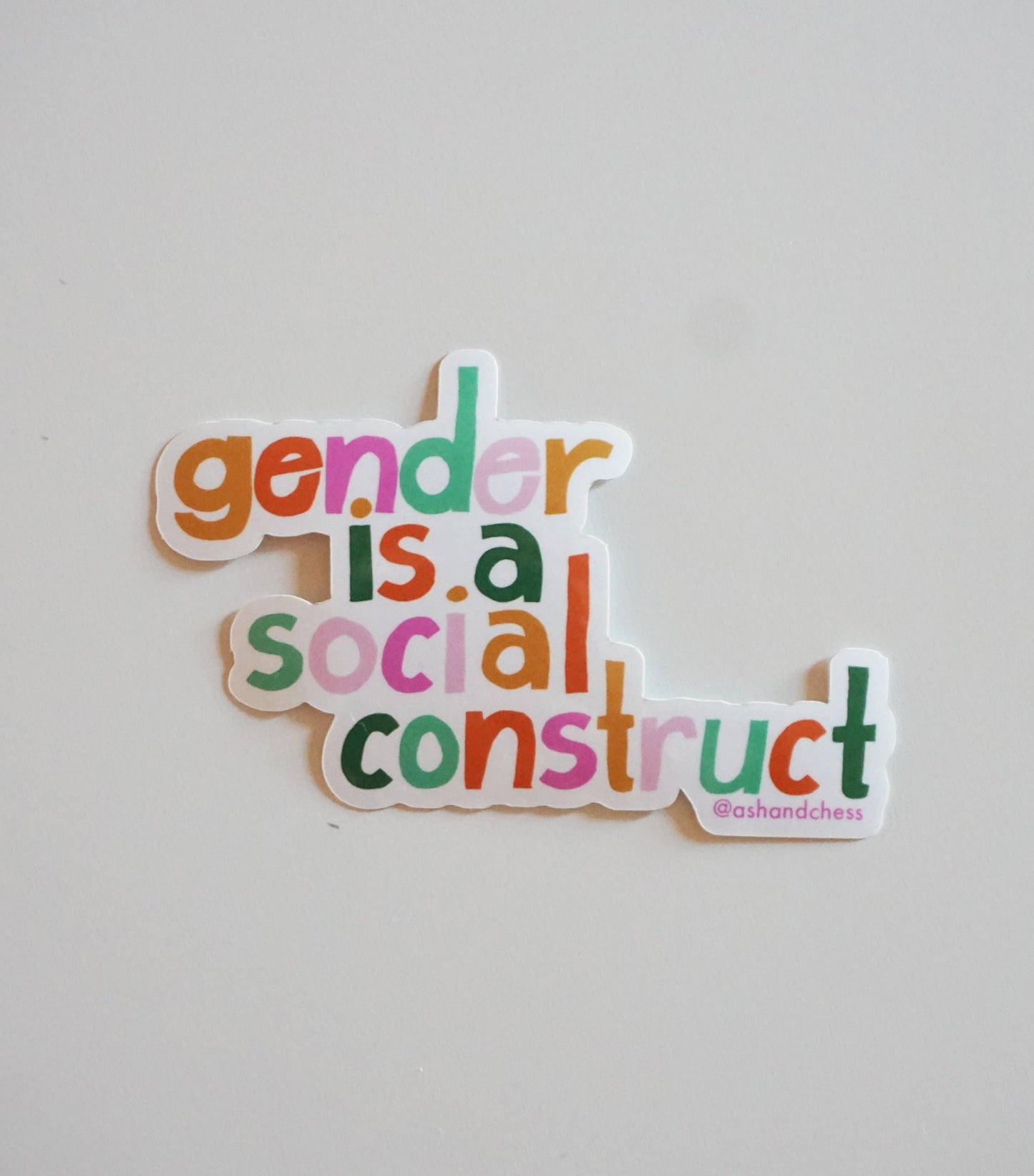 Sticker - Gender is a Social Construct