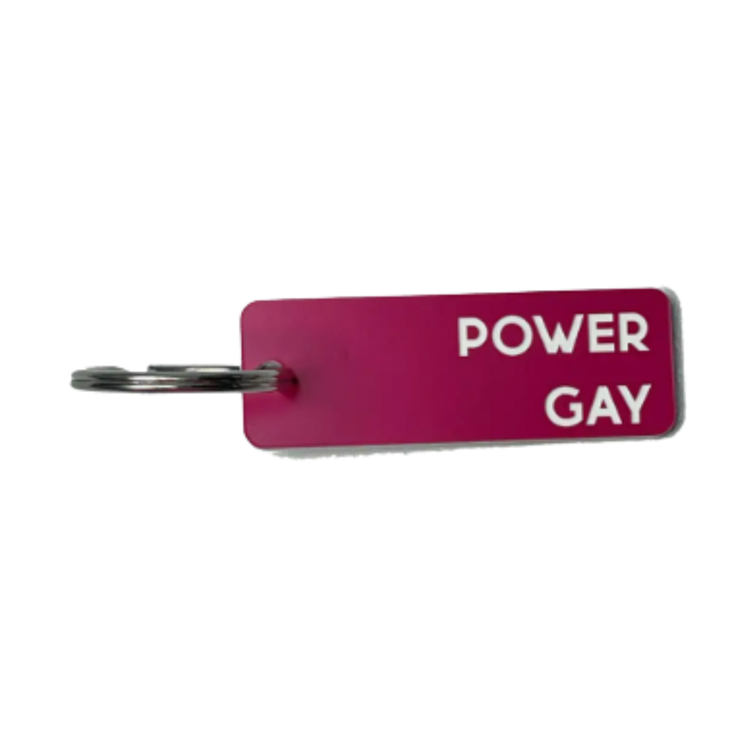 Power Gay - Acrylic Key Tag
