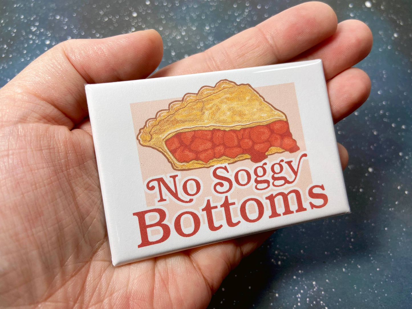 “No Soggy Bottoms” Great British Bake Off Souvenir Magnet