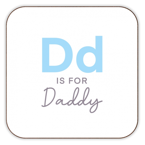 'D is for daddy child print': Cork