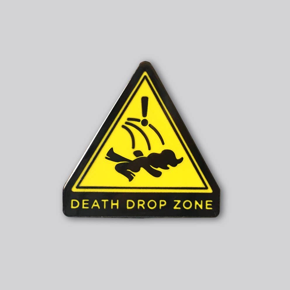 Death Drop Zone Pin - QBoutiqueOKC