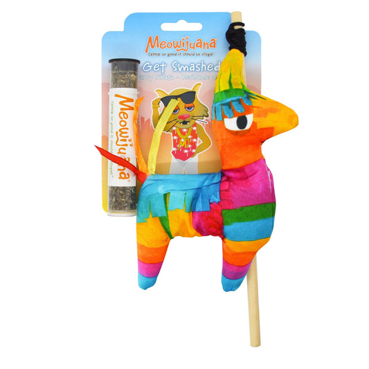 Get Smashed Refillable Catnip Llama Piñata - QBoutiqueOKC