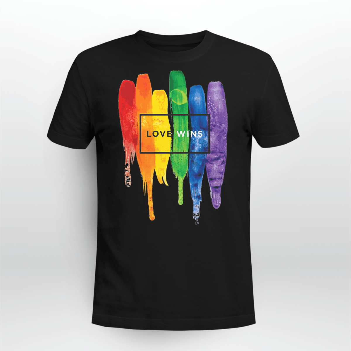Love Wins Rainbow Shirt - QBoutiqueOKC