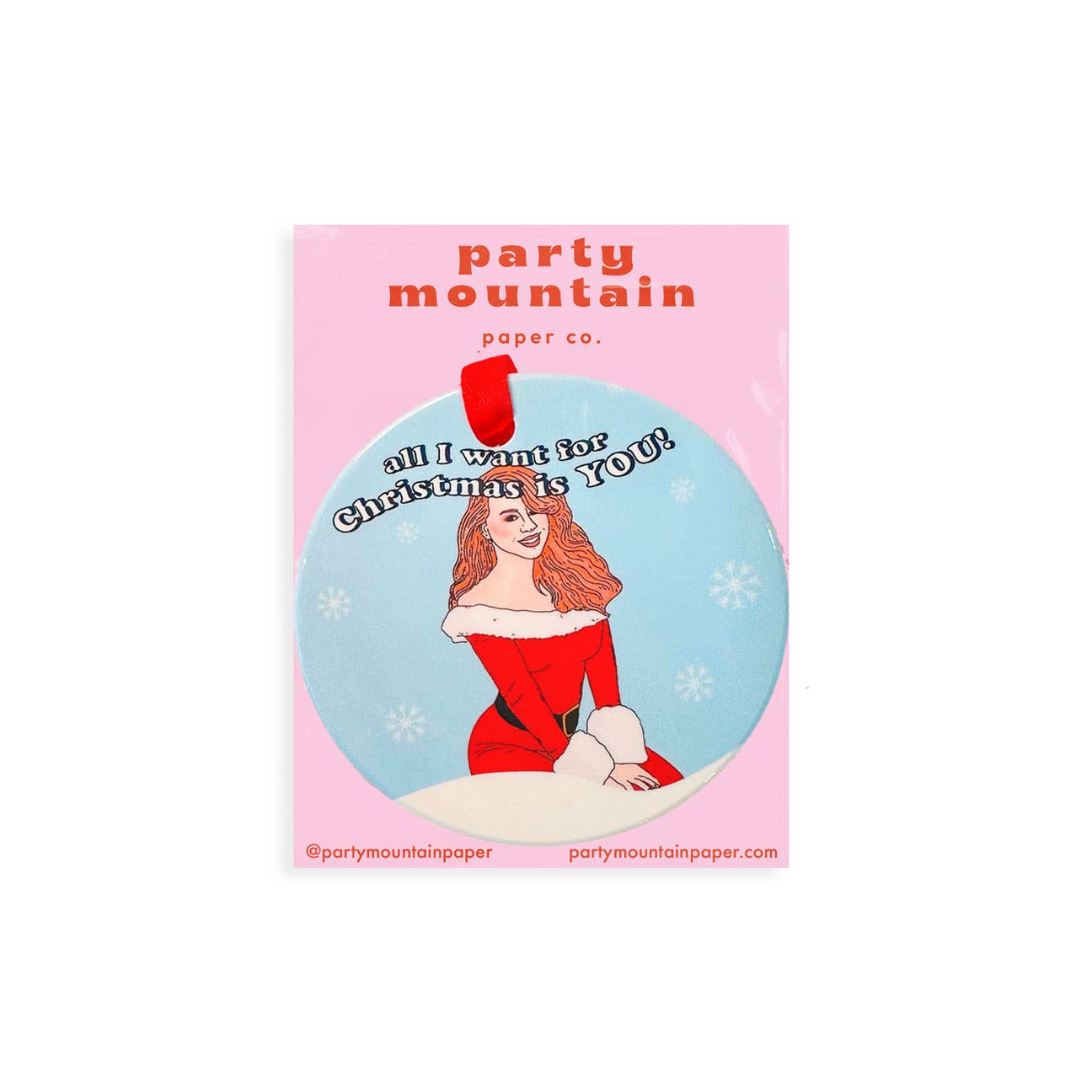 Mariah Christmas Ornament - QBoutiqueOKC