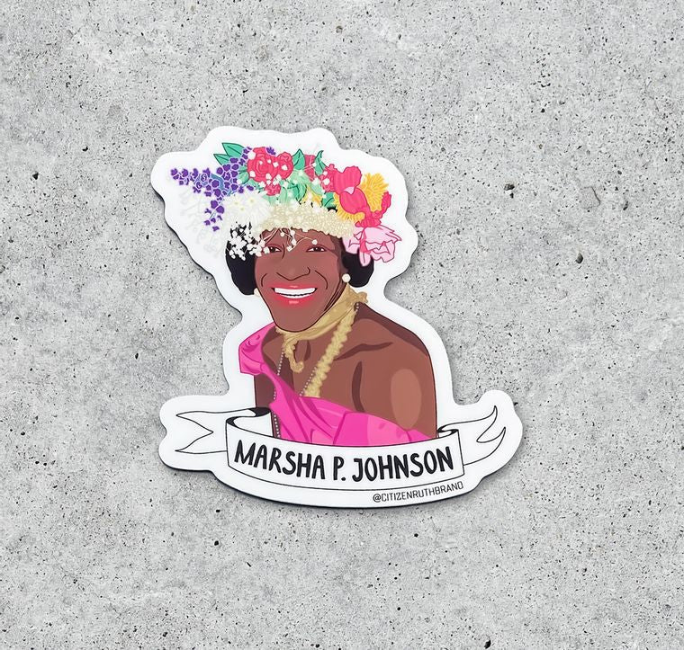 Marsha P. Johnson Sticker - QBoutiqueOKC