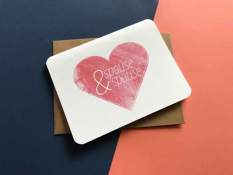 Spouse & Spouse Marriage Card - QBoutiqueOKC