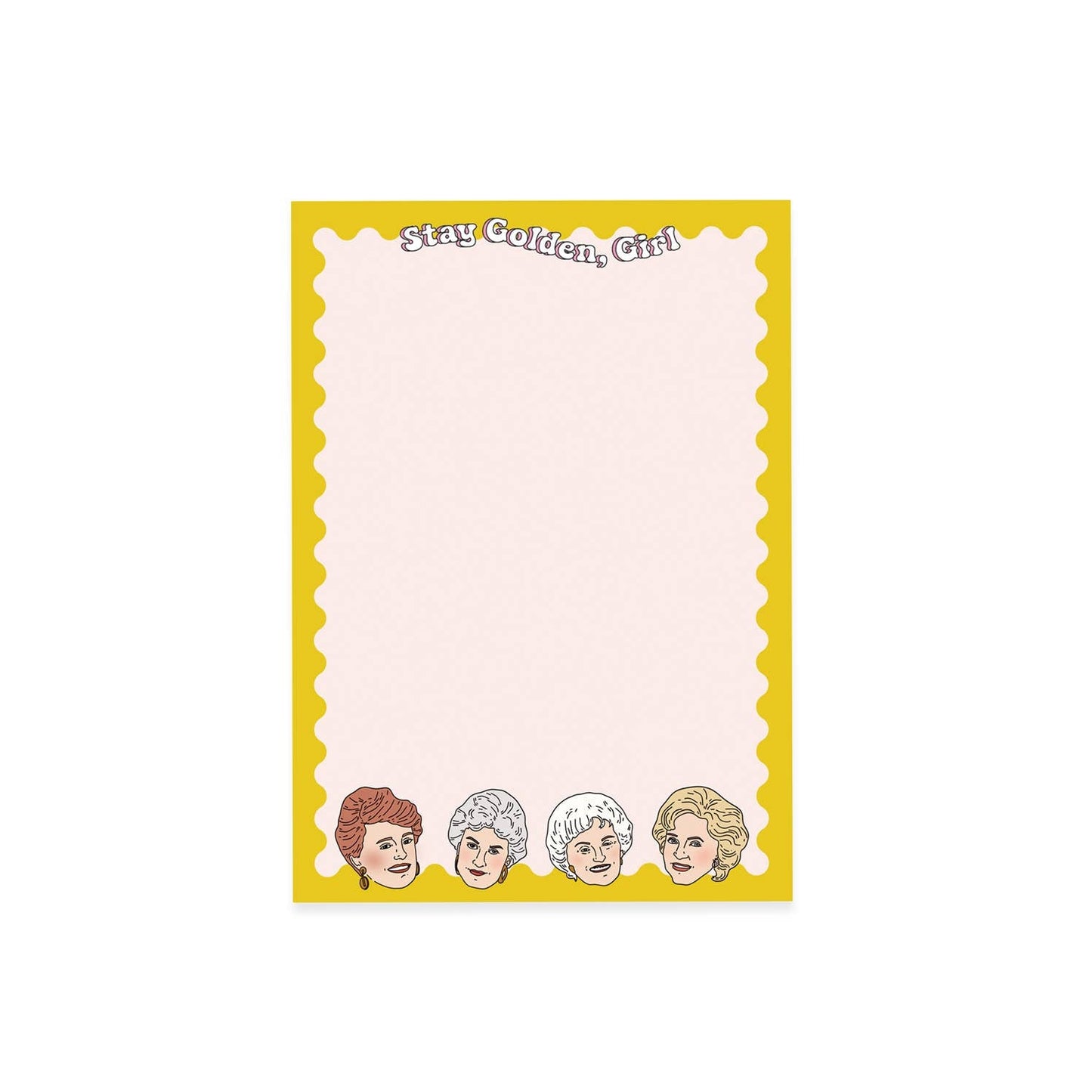 Stay Golden Girl Notepad - QBoutiqueOKC