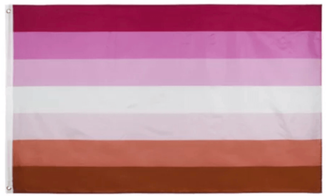 Sunset Lesbian Pride Flag - QBoutiqueOKC