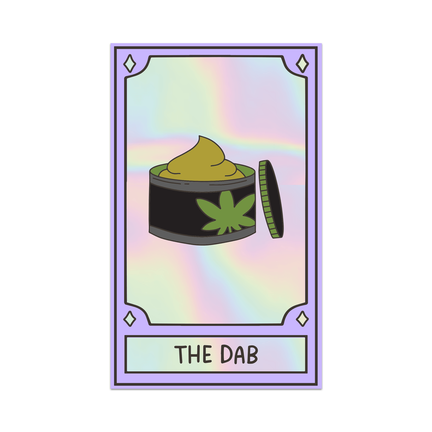 The Dab – Weed Tarot Sticker - QBoutiqueOKC