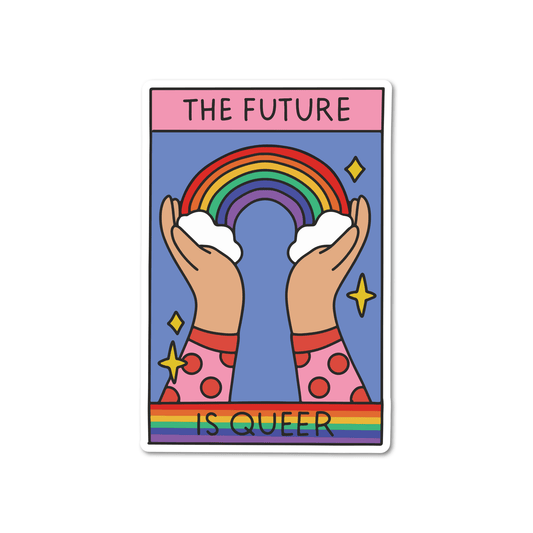 The Future Is Queer LGBTQIA Pride Tarot Card - QBoutiqueOKC